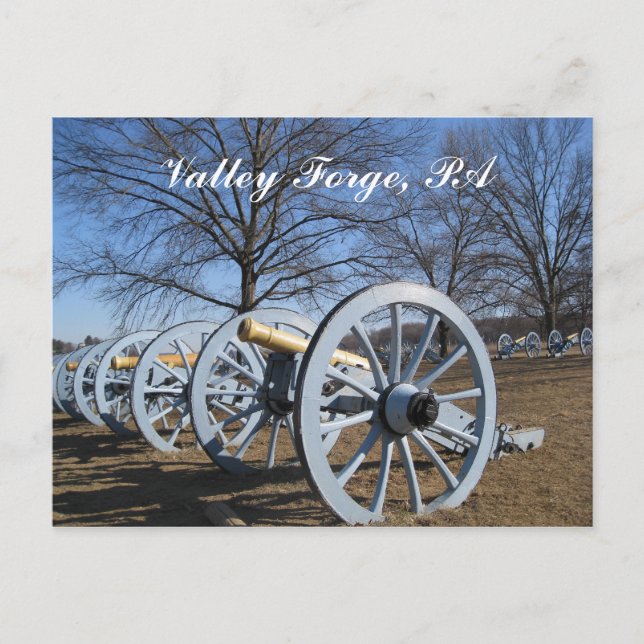 Valley Forge, PA-vykort Vykort (Framsida)