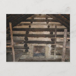 Valley Forge, Pennsylvania. Soldater Cabin. Vykort