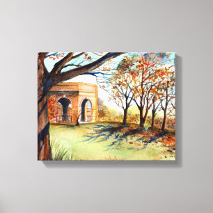 Valley Garden Harrogate av Farida Greenfield Canvastryck