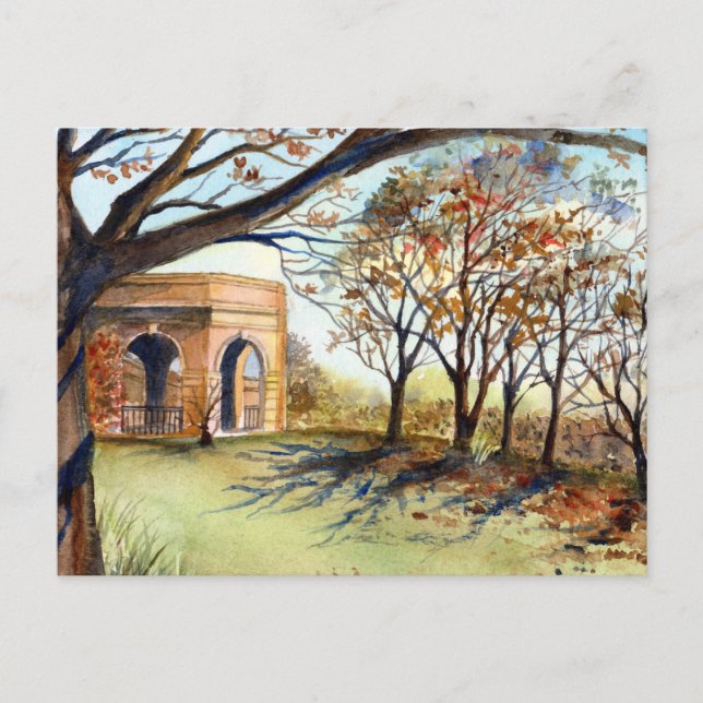 Valley Gardens Harrogate av Farida Greenfield Helg Vykort (Framsida)