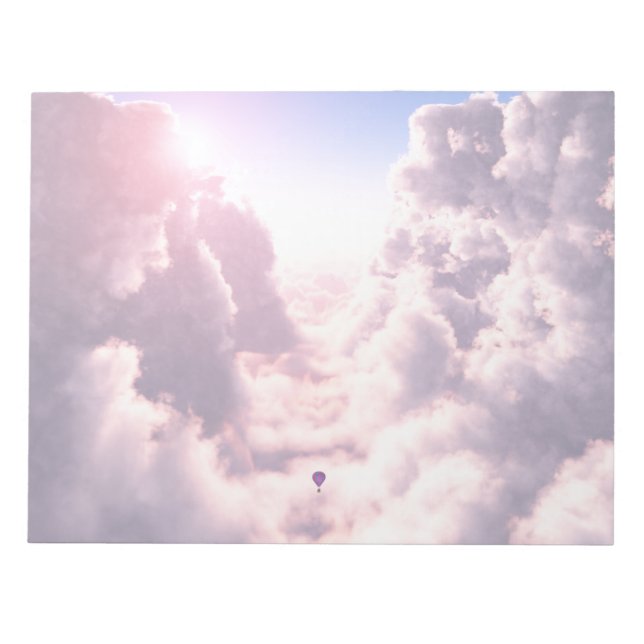 Valley i Clouds-Anteckningsblocket Anteckningsblock (Framsida)