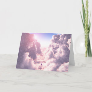 Valley i Clouds Card Kort