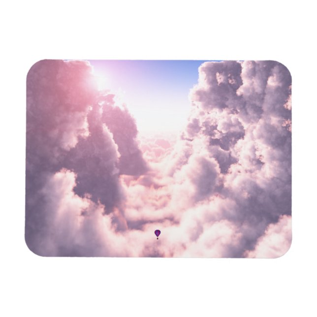 Valley i Clouds Flexible Magnet (Horisontell)