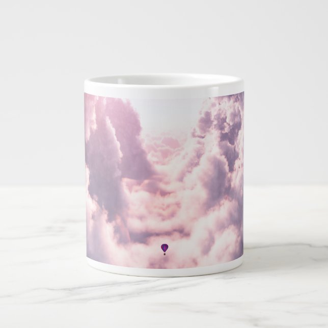 Valley i Clouds Specialty Mugg Jumbo Mugg (Framsidan)