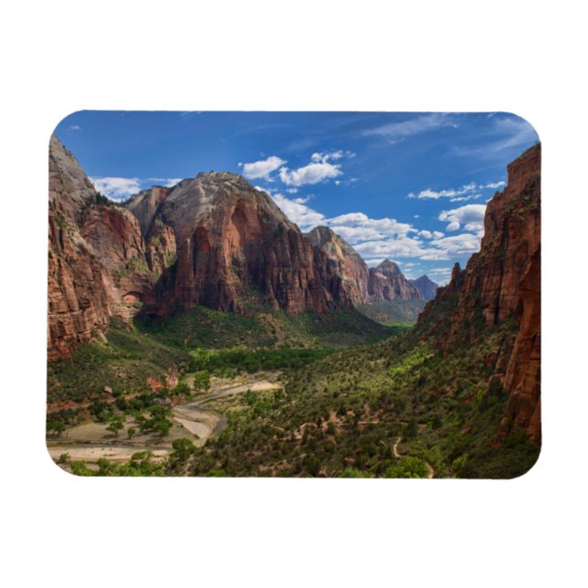 Valley i Zion nationalpark Magnet (Horisontell)