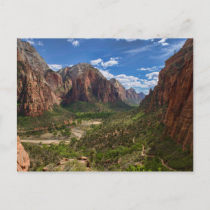 Valley i Zion nationalpark Vykort