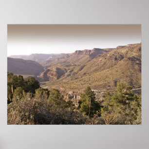 Valley nära Velarde New mexico - Poster