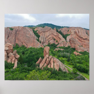 Valley- och Sten-forum i Roxborough Poster