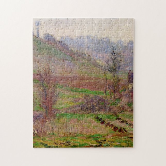 Valley of Falaise Monet Fine Art Pussel (Vertikal)