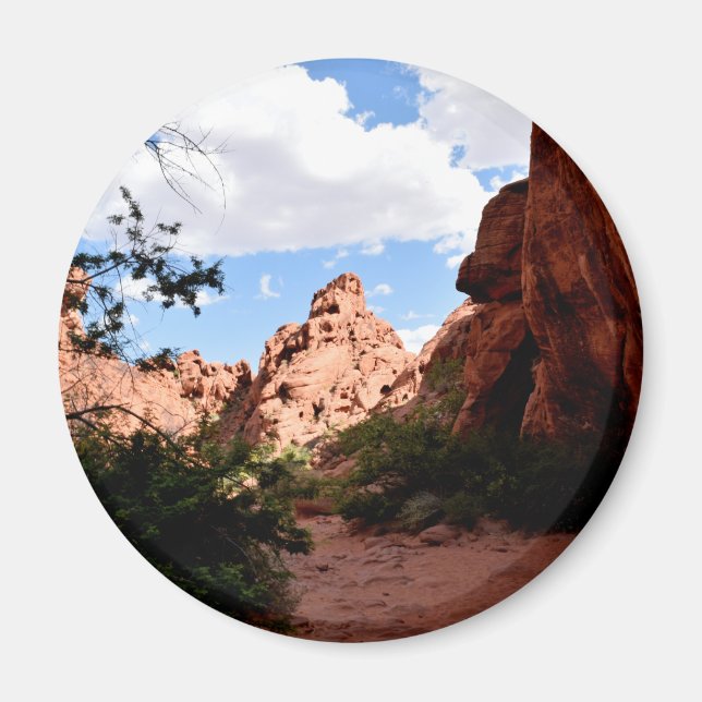 Valley of Fire Nevada Magnet (Framsidan)