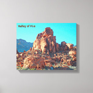 Valley of Fire State Park Canvastryck