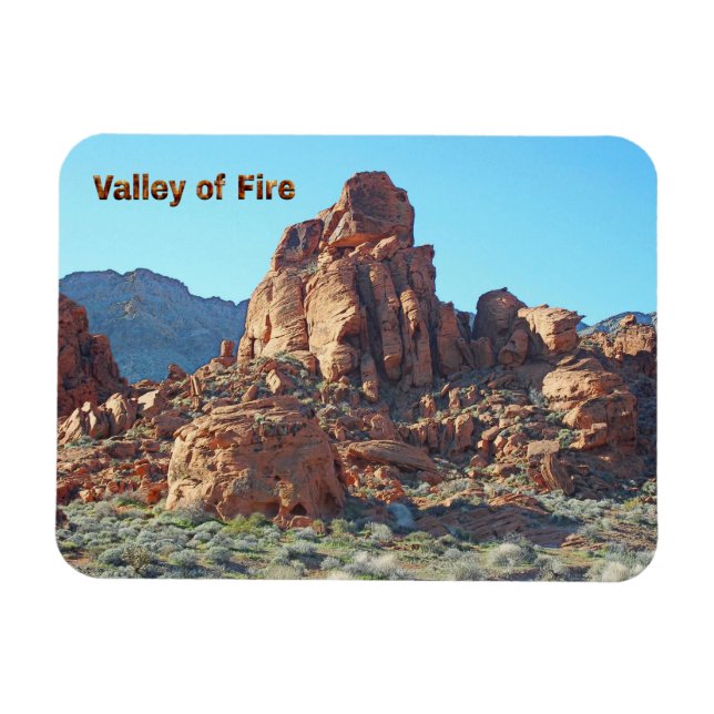 Valley of Fire State Park Magnet (Horisontell)