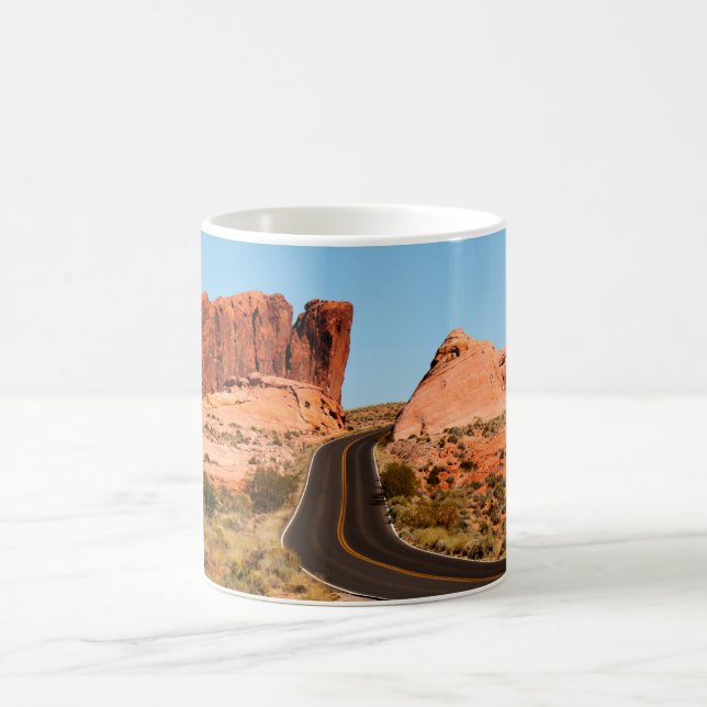 Valley of Fire State Park Nevada America USA Kaffemugg (Center)