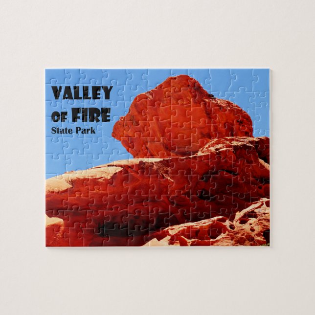Valley of Fire State Park Nevada America USA Pussel (Horisontell)