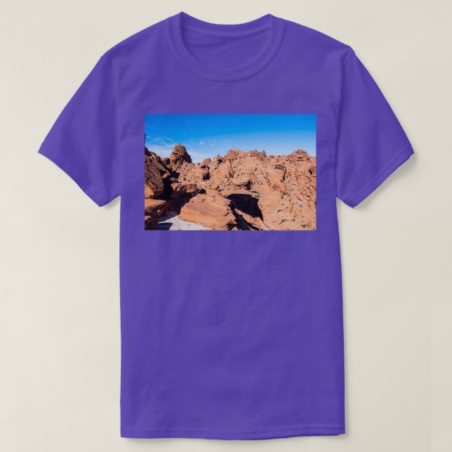 Valley of Fire State Park Nevada Classique T Shirt (Design framsida)