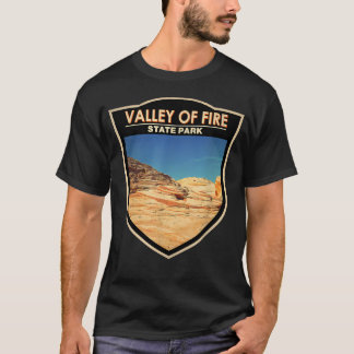 Valley Of Fire State Park Nevada Märke T Shirt