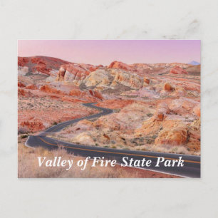 Valley of Fire State Park, Nevada Postcard Vykort