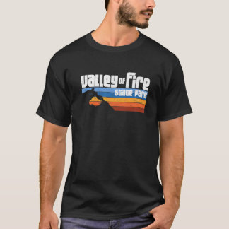 Valley of Fire State Park Nevada - Retro Desert Su T Shirt