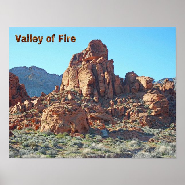 Valley of Fire State Park Poster (Framsidan)