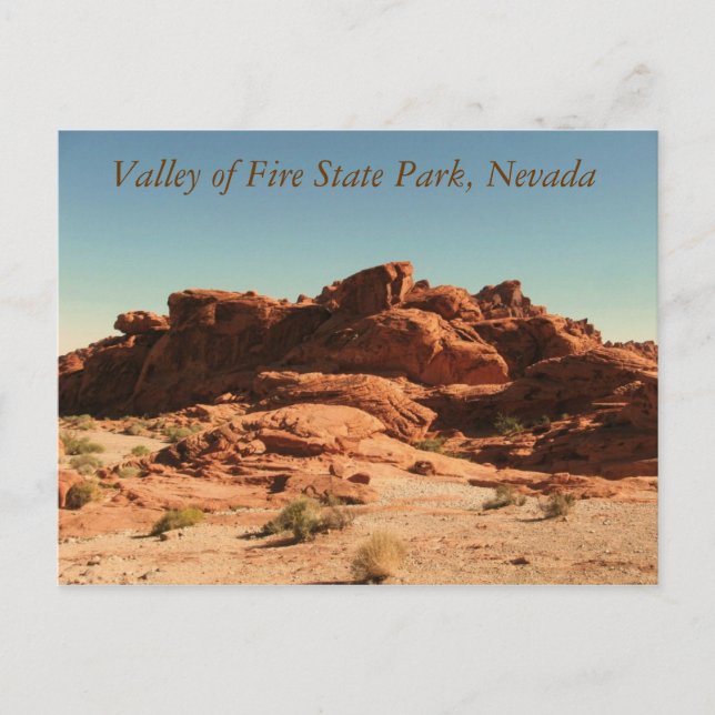 Valley of Fire State Park Vykort (Framsida)