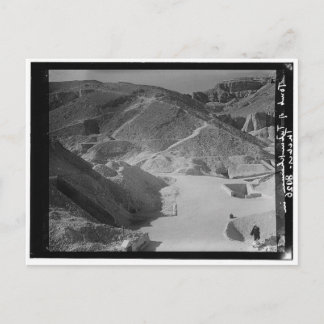 Valley of Royal Grav, Showing Tutankhaman c. 1936 Vykort