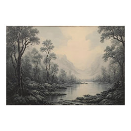 Valley of Silence Fototryck