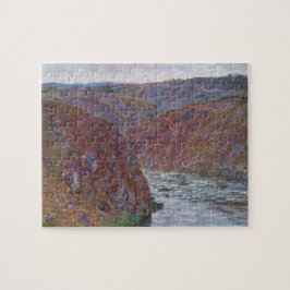 Valley of the Creuse (Grått Day) av Claude Monet Pussel