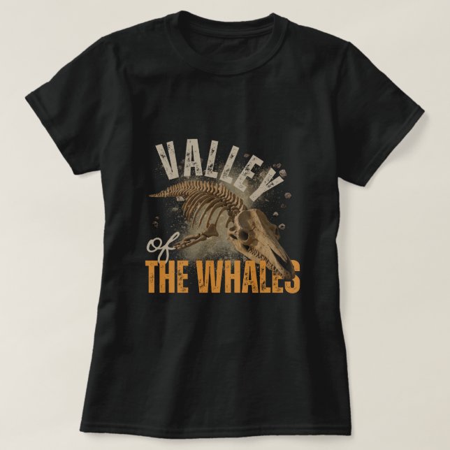 Valley of the Whales Egypt Fossil T Shirt (Design framsida)