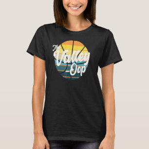 Valley Oop Basketball Phoenix Retro Sunset Bas T Shirt