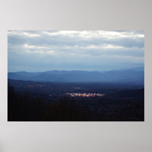 Valley Town Poster (Framsidan)