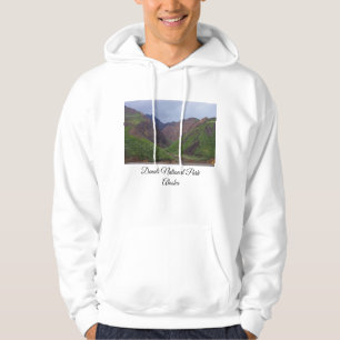Valley vid Denalis Toklat River Hoodie