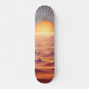 Valley vid Sol Mini Skateboard Bräda 18,5 Cm