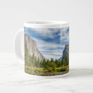Valley View i Yosemite nationalpark Jumbo Mugg