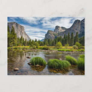 Valley View i Yosemite nationalpark Vykort