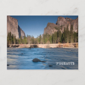 Valley View, Yosemite Vykort