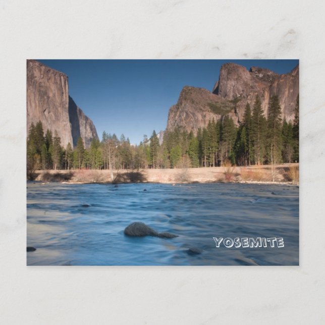 Valley View, Yosemite Vykort (Framsida)