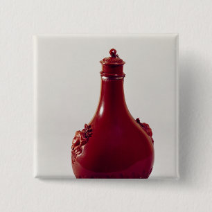Vallfärda flaskan, Meissen, c.1710 Knapp