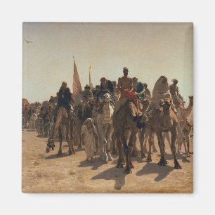 Vallfärdar att gå till Meckan, 1861 Magnet