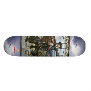 Vallfärdar framsteg (korsa min hjärta), skateboard bräda 20,5 cm