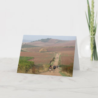 Vallfärdar gå kortet kort