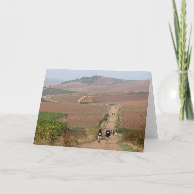 Vallfärdar gå kortet kort (Framsida)