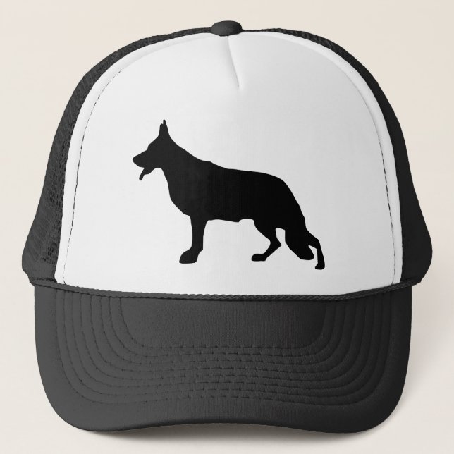 vallhund minimal illustration truckerkeps (Framsida)