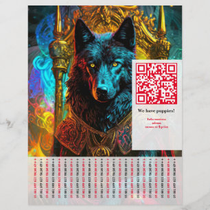 Vallhundsflyer Reklamblad