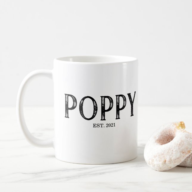 Vallmo År då verksamheten startades Kaffemugg (Med munk)