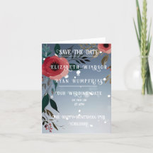 Vallmo från Kärlek' bröllopsinbjudan