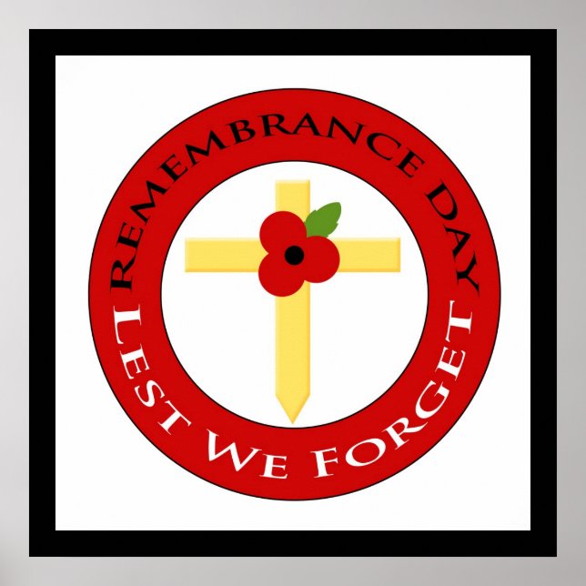 Vallmo på kor - Poster (Framsidan)