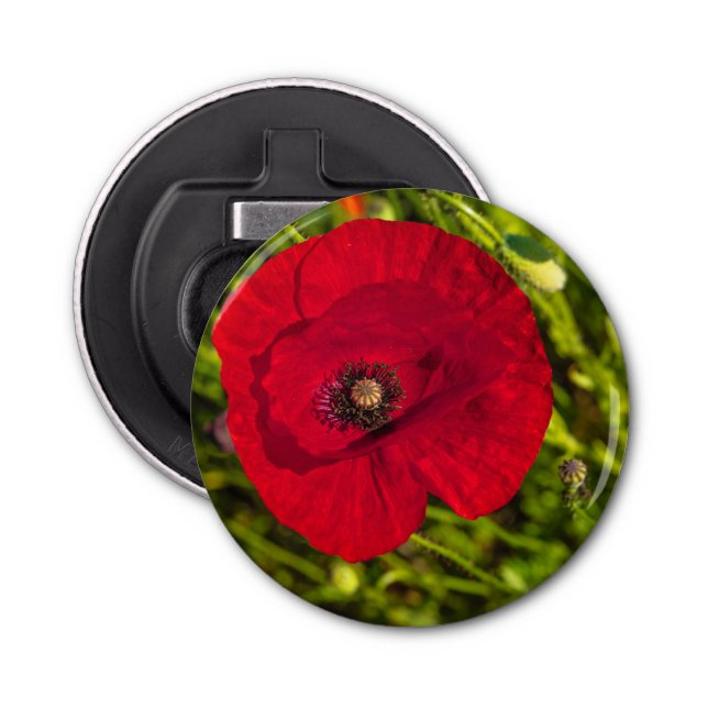 Vallmo-serien nr 2 flasköppnare (Framsidan)