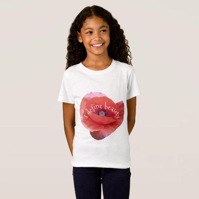 Vallmo. text tee shirt (Hel framsida)