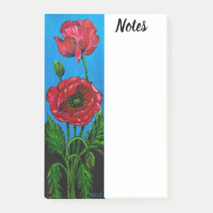 Vallmoblomma Post-it Block