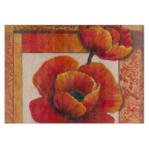 Vallmoblommor i Tan och Orange